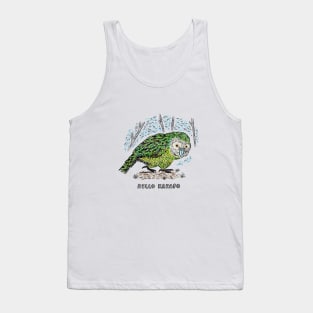 Hello Kakapo Tank Top